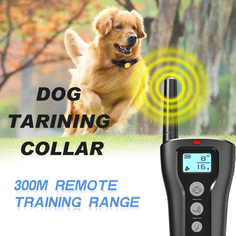 Patpet Remote Training Device Electric Control 300 Meters Professional Trainer Training Dog Collar