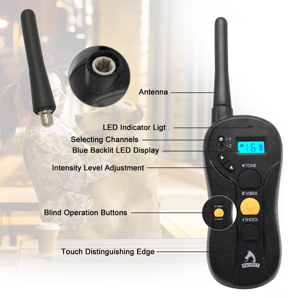 Widely used dog remote control training collars electronic training controller P-620
