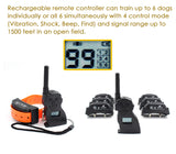 2-in-1 Electric Dog Fence & Remote Dog Training Rechargeable Collar