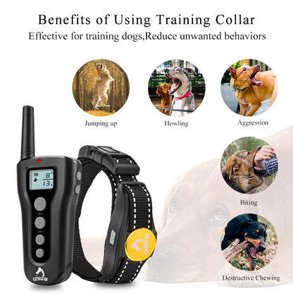 Patpet Remote Training Device Electric Control 300 Meters Professional Trainer Training Dog Collar