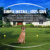 Dog Fence Invisible in-Ground Fence System Electric Dog Fence IPX8 Rechargeable Shock Collar