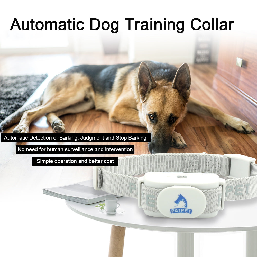 NEW Automatic dog collar with tone static shock dog rechargeable no bark collar