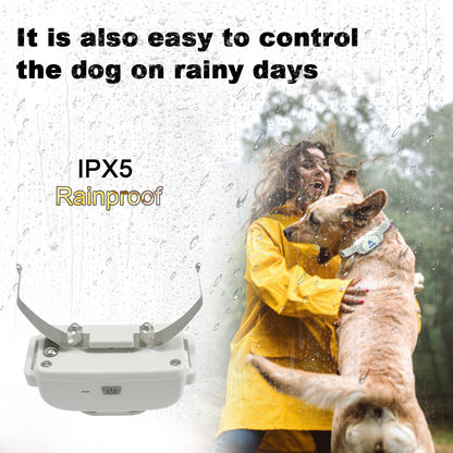 NEW Automatic dog collar with tone static shock dog rechargeable no bark collar